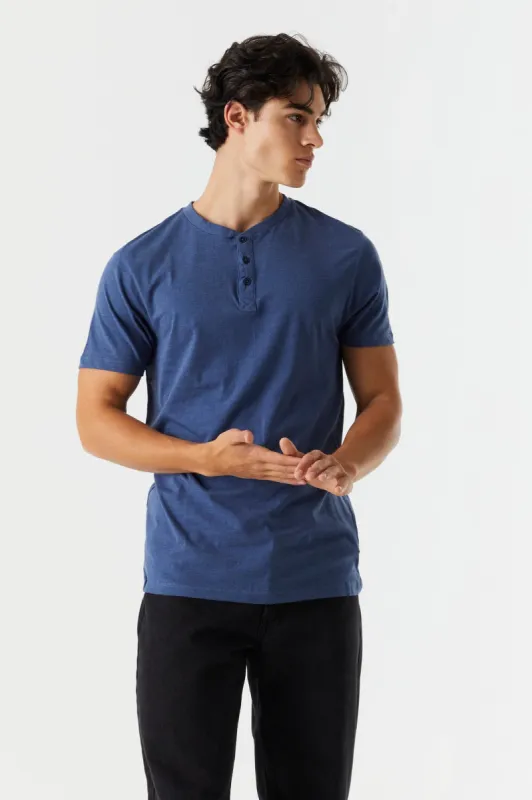 Everyday Henley T-Shirt sold by Charlotte Russe