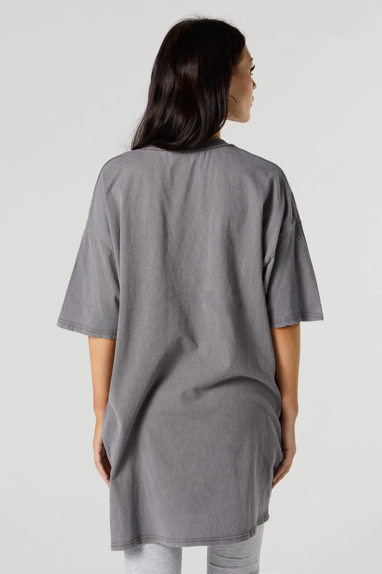 Aaliyah Princess of R&B Graphic Boyfriend T-Shirt sold by Charlotte Russe product image thumbnail 4