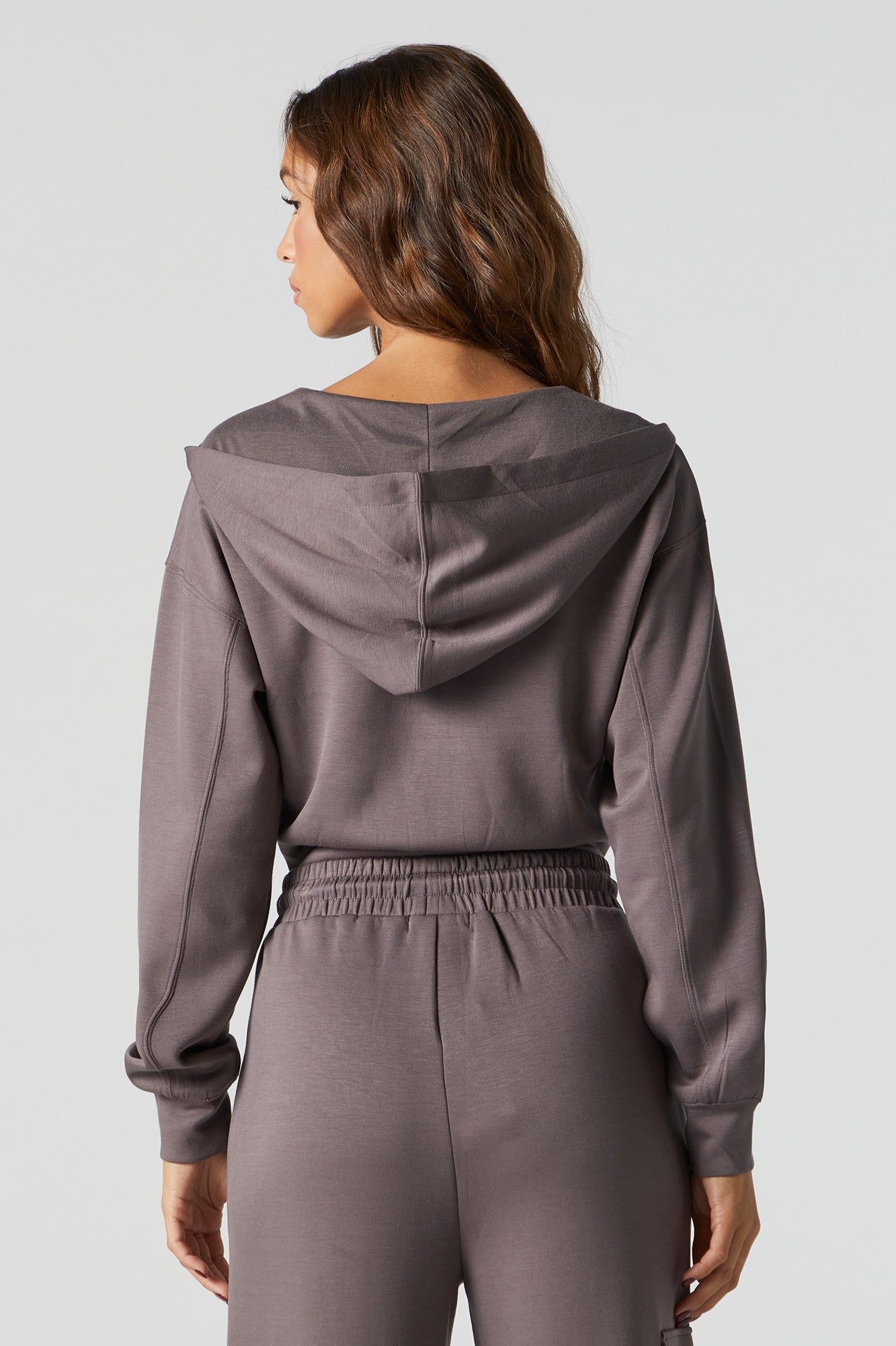 Active Zip-Up Hoodie sold by Charlotte Russe product image thumbnail 2