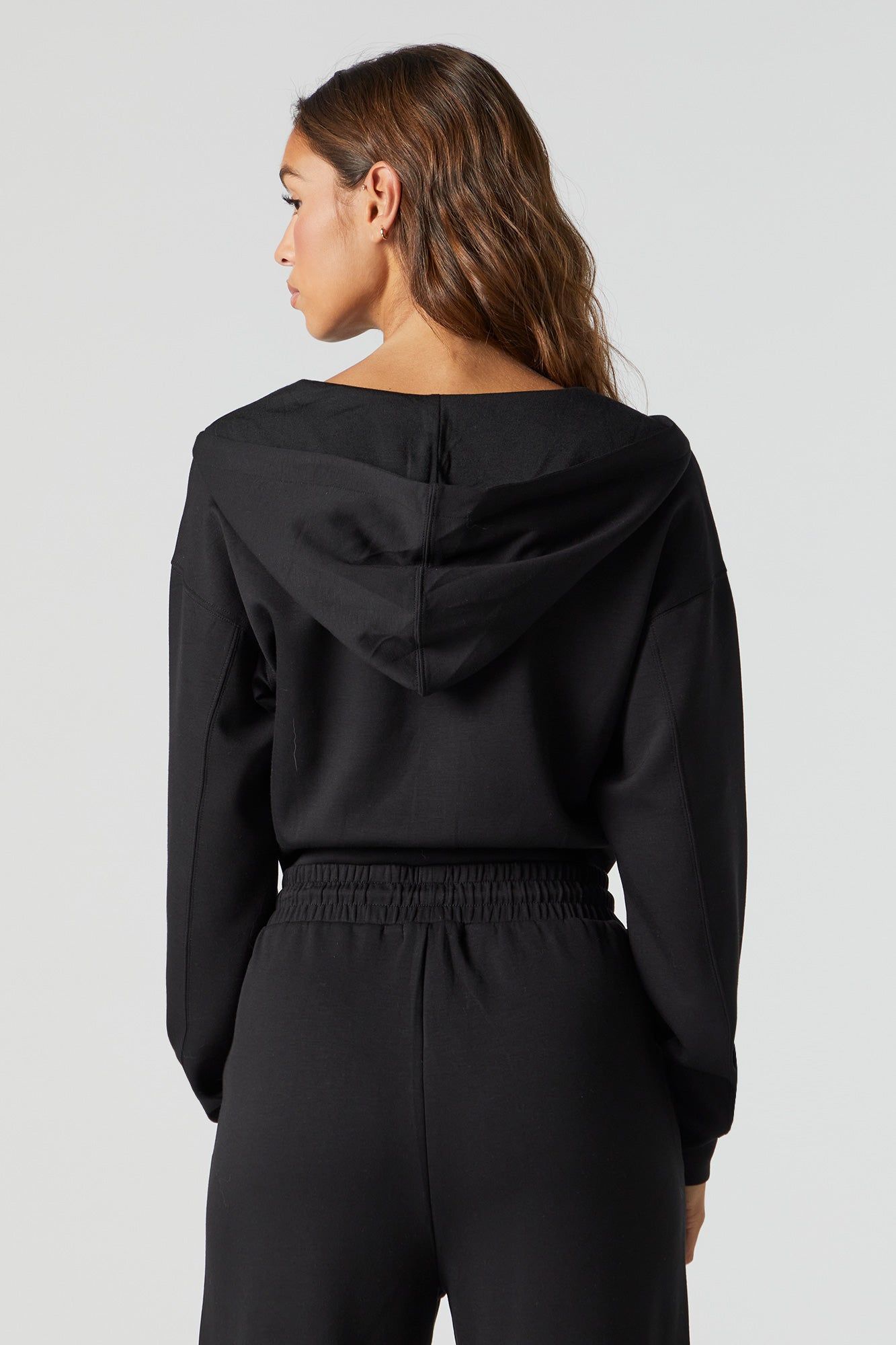 Active Zip-Up Hoodie sold by Charlotte Russe product image thumbnail 5