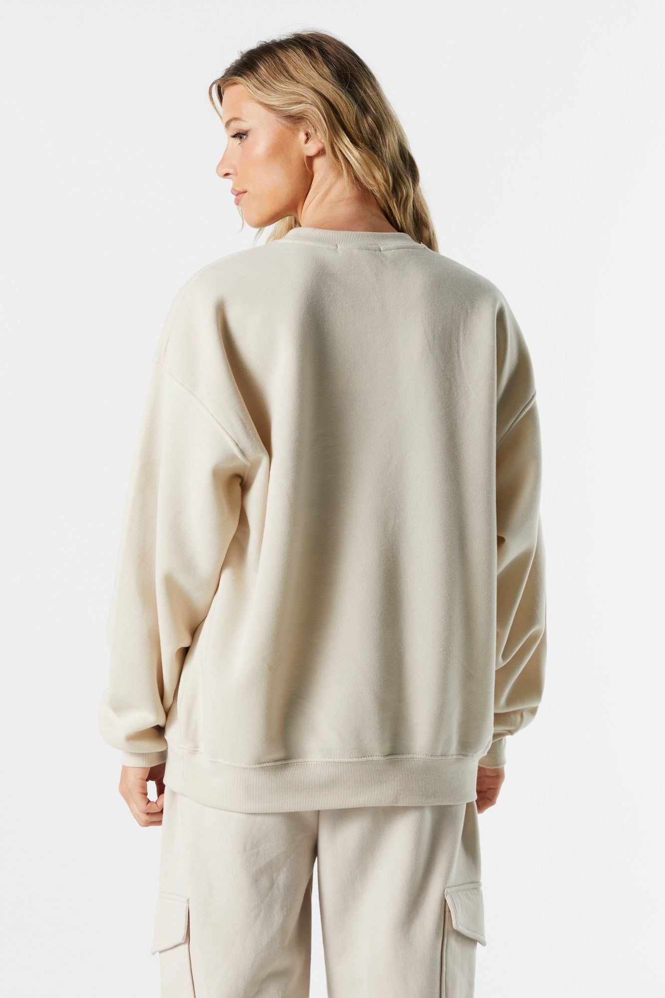 Chicago Athletics Embroidered Crewneck Sweatshirt sold by Charlotte Russe product image thumbnail 2