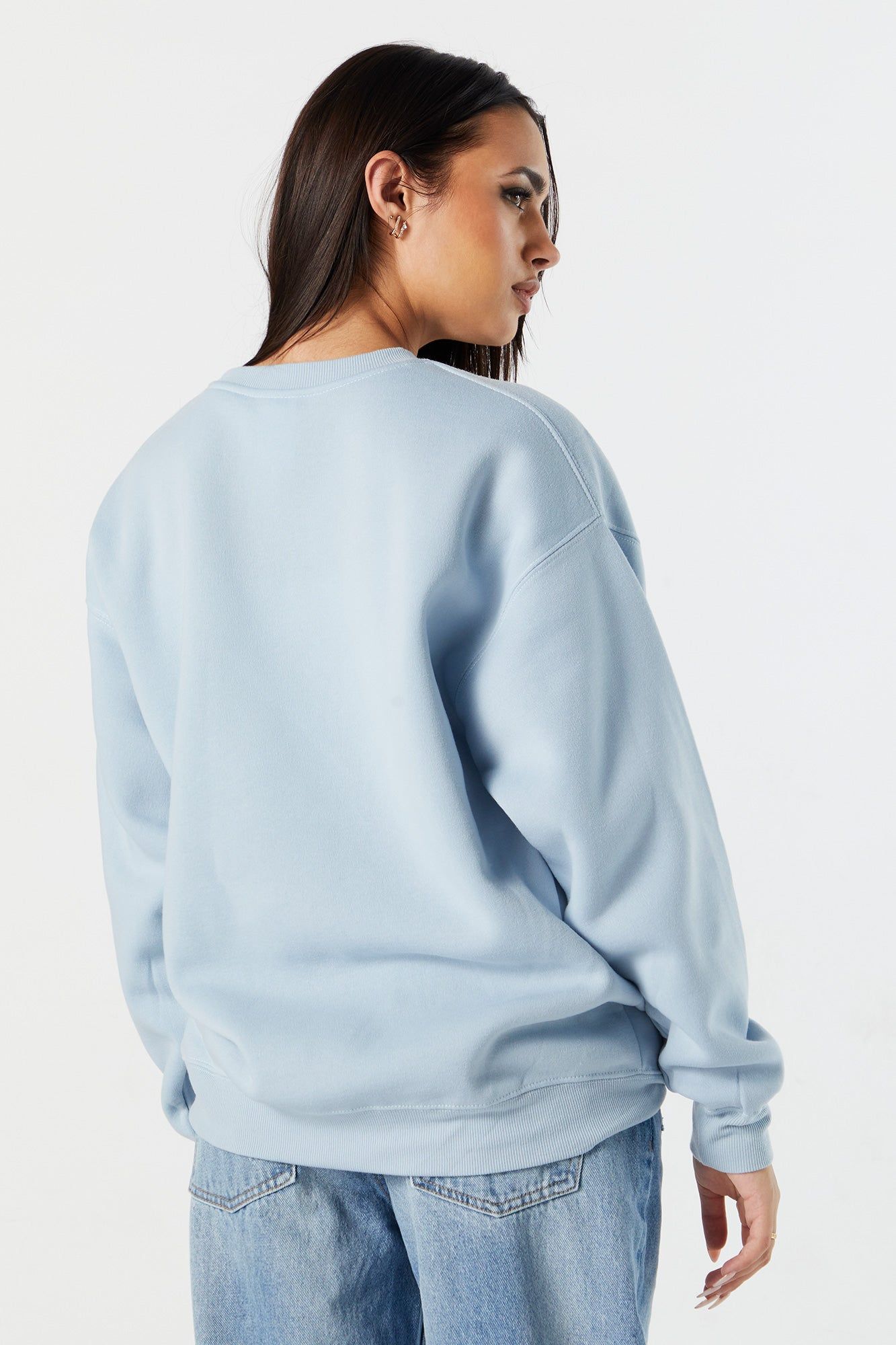 Ohana Means Family Graphic Fleece Sweatshirt sold by Charlotte Russe product image thumbnail 2