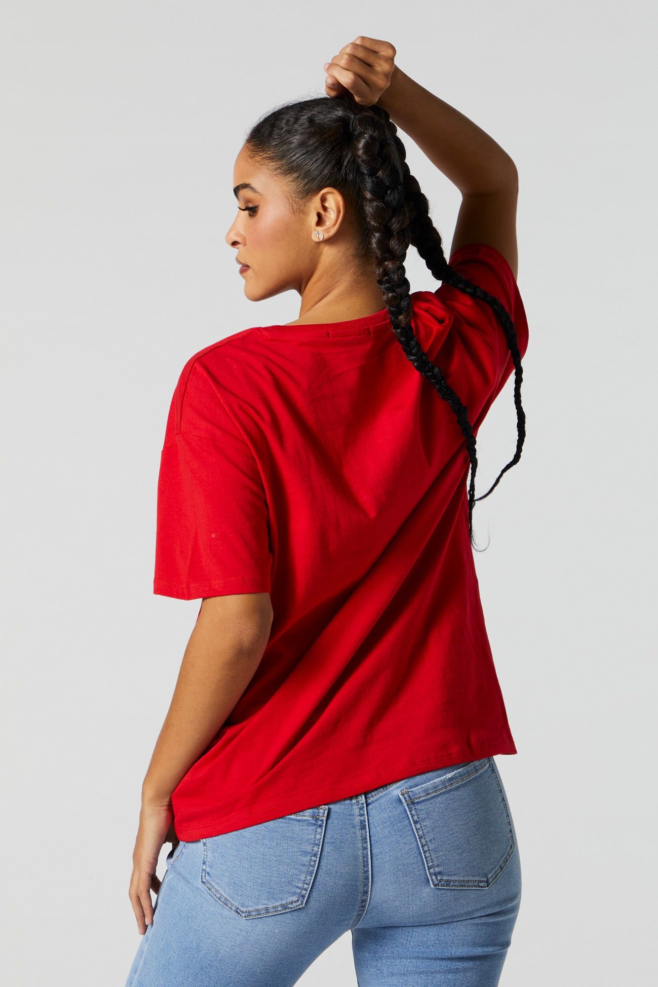 New York Graphic Boyfriend T-Shirt sold by Charlotte Russe product image thumbnail 4