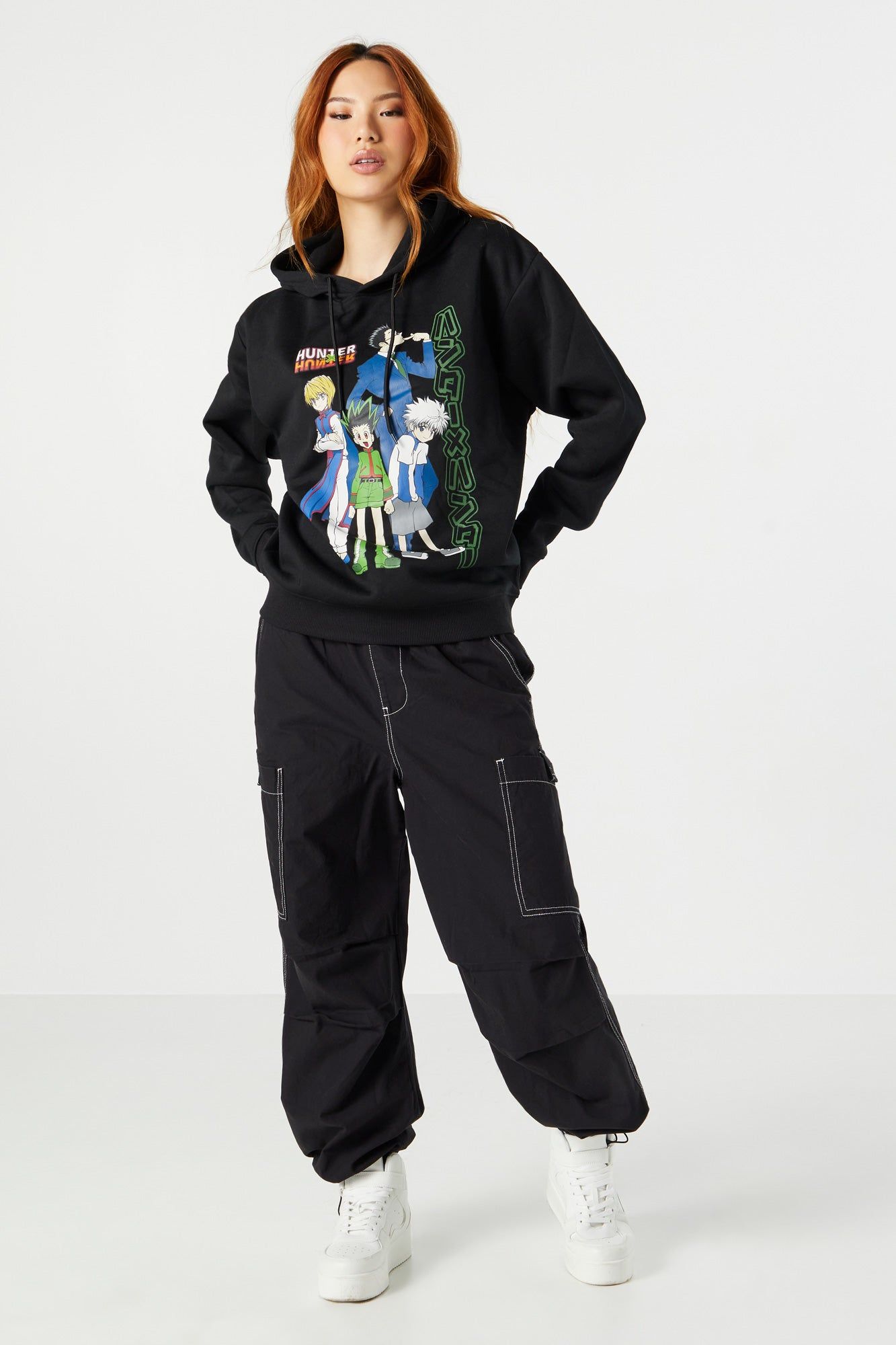 Hunter X Hunter Graphic Hoodie sold by Charlotte Russe product image thumbnail 3