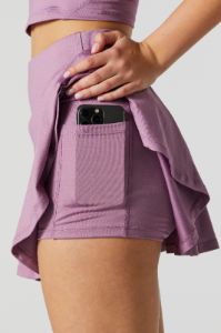 Active Side Pocket Tennis Skort sold by Charlotte Russe