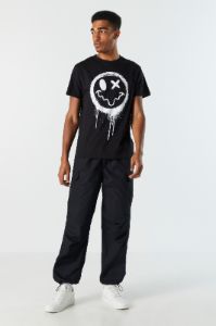 Smiley Graphic T-Shirt sold by Charlotte Russe