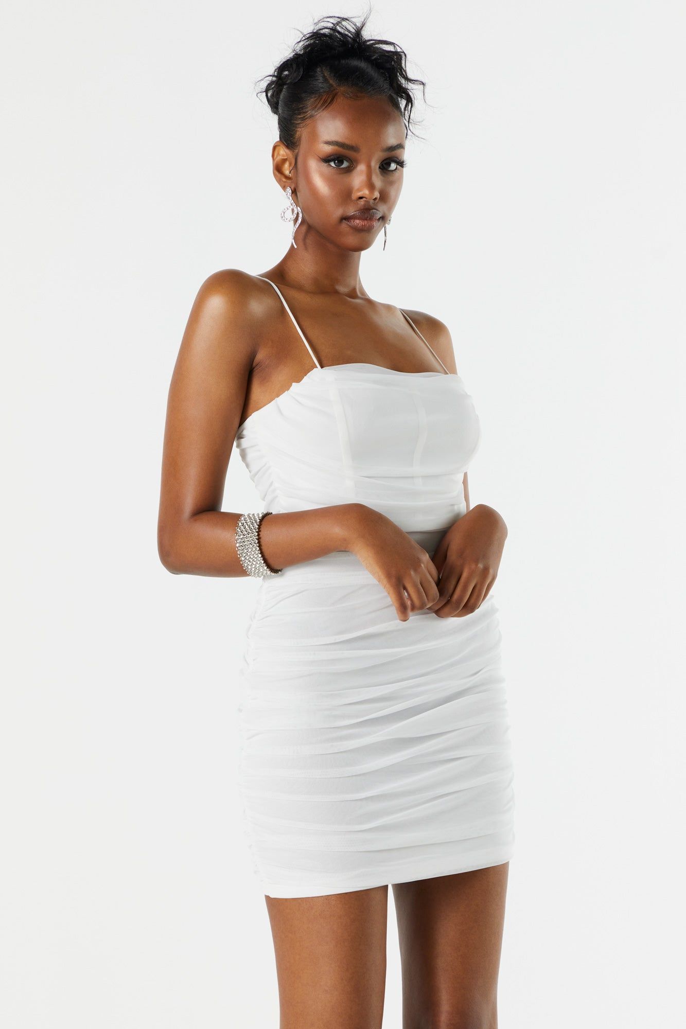 Ruched Mini Dress sold by Charlotte Russe product image thumbnail 7