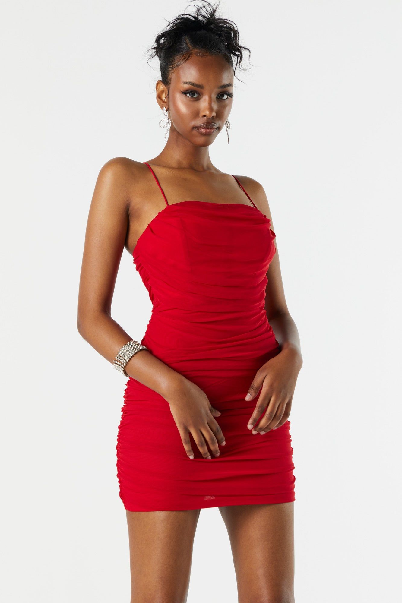 Ruched Mini Dress sold by Charlotte Russe product image thumbnail 11