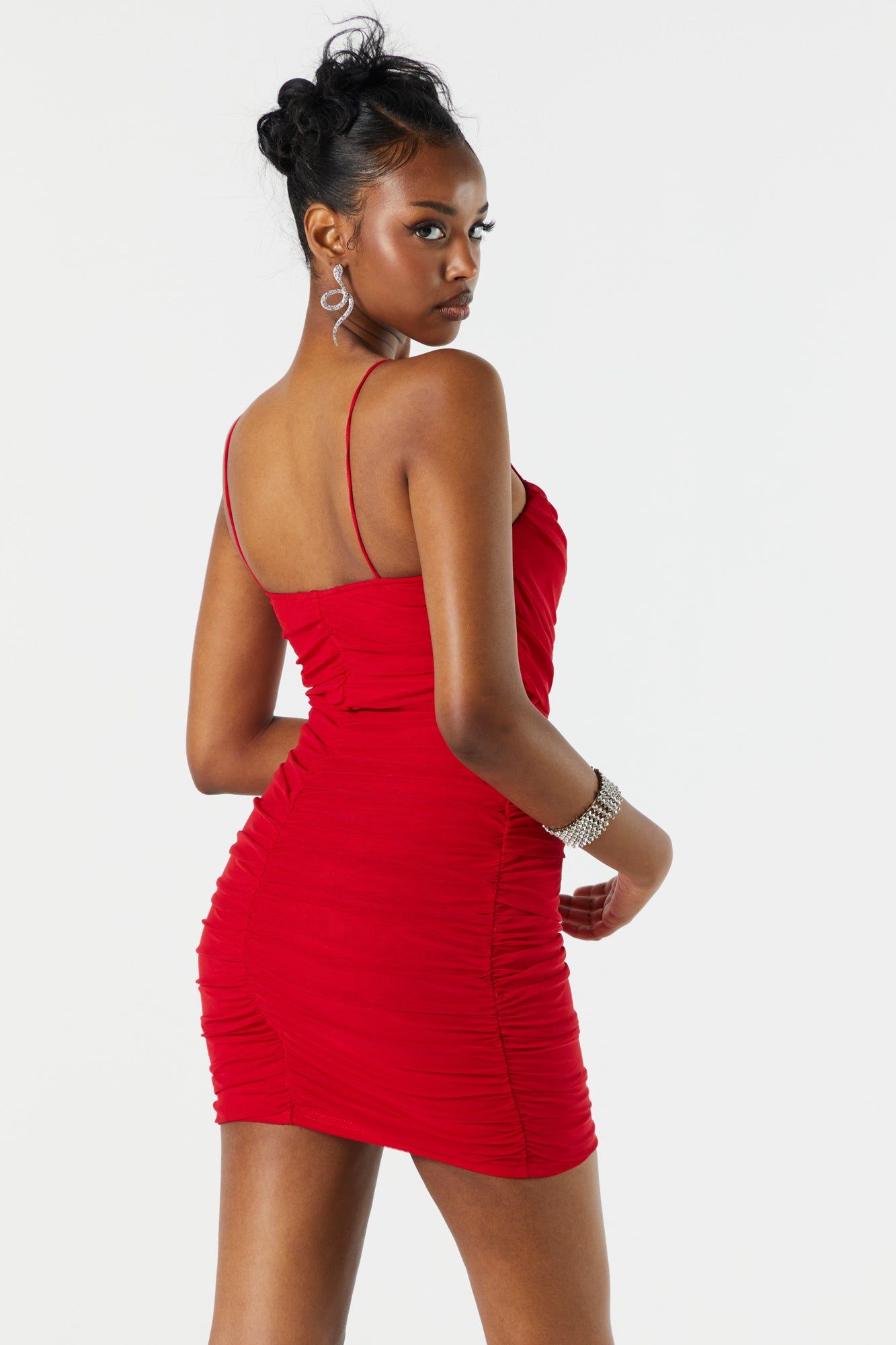 Ruched Mini Dress sold by Charlotte Russe product image thumbnail 12