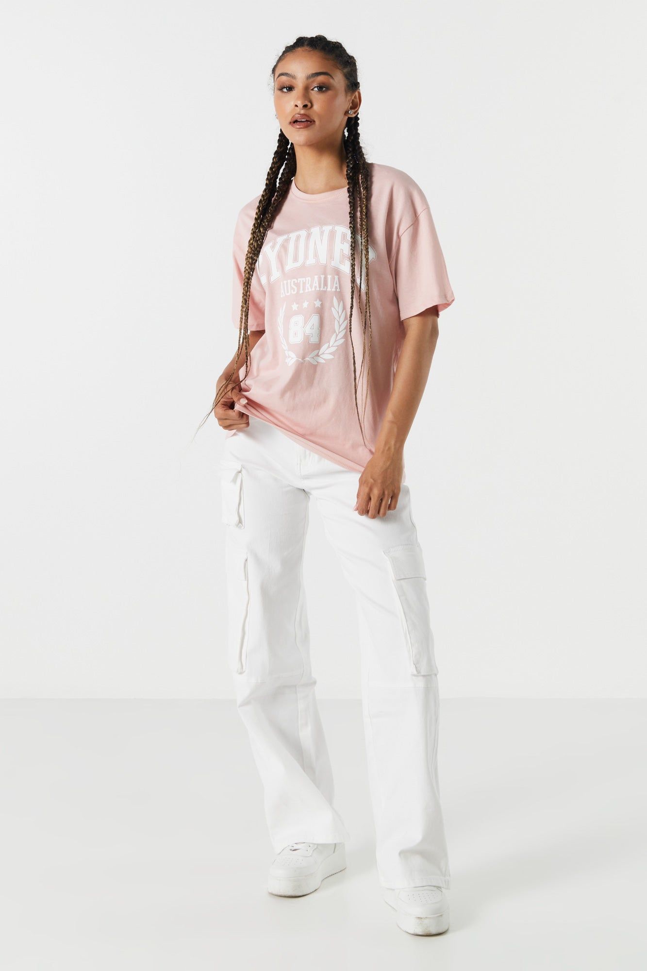 Sydney Graphic Boyfriend T-Shirt sold by Charlotte Russe product image thumbnail 3