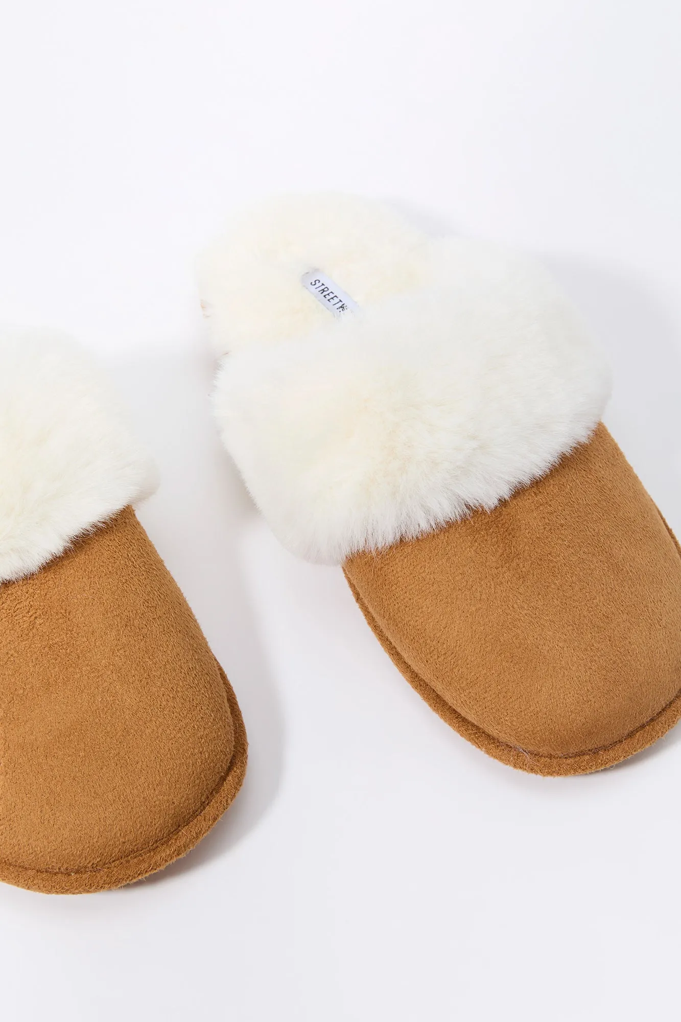 Faux Fur Collared Slipper sold by Charlotte Russe product image thumbnail 4