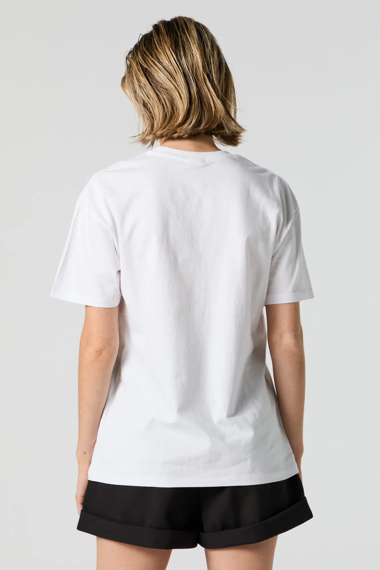 New York Tourist Spots Graphic Boyfriend T-Shirt sold by Charlotte Russe product image thumbnail 4