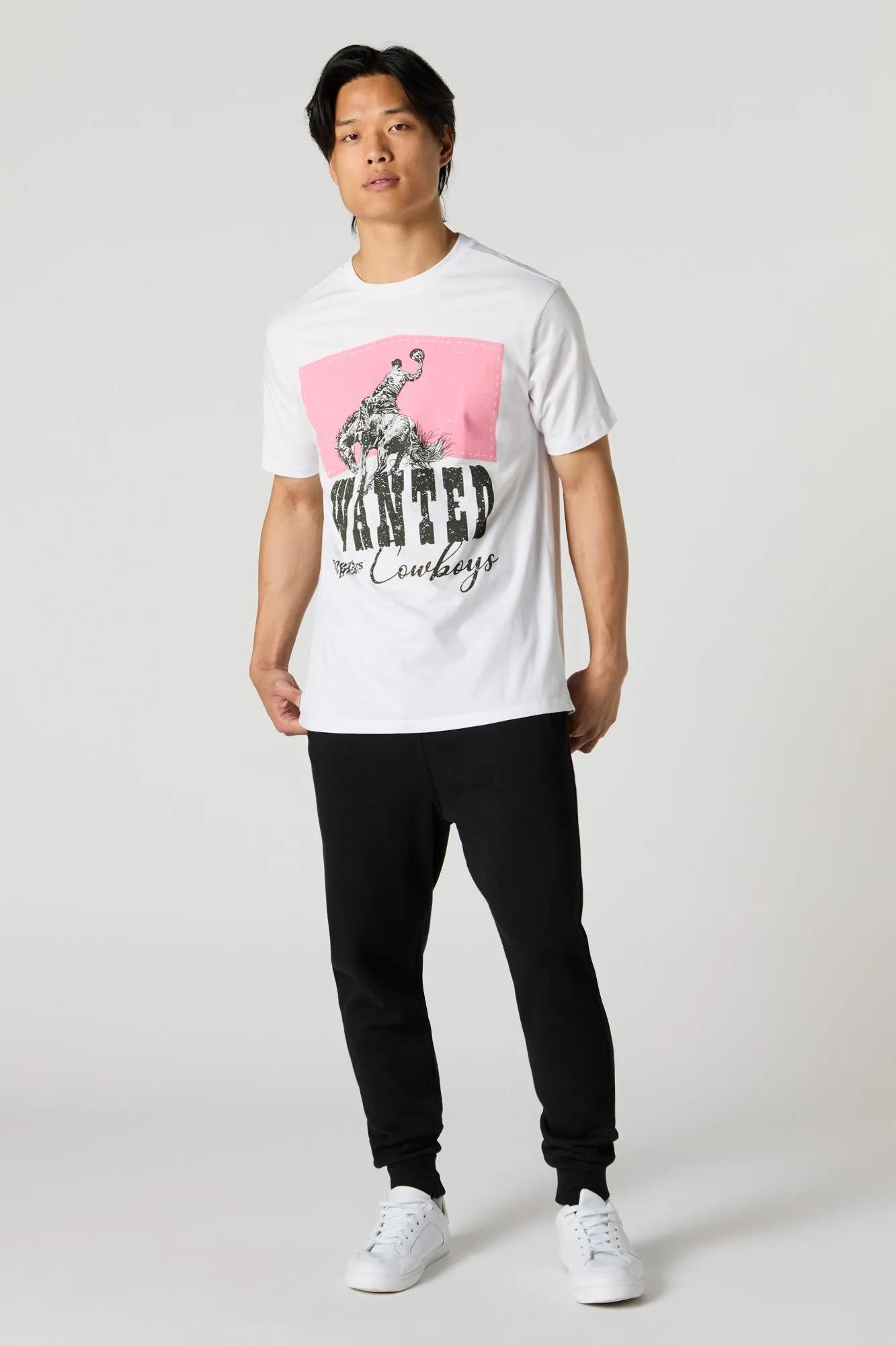 Boots and Hearts Wanted Cowboys Graphic T-Shirt sold by Charlotte Russe product image thumbnail 2