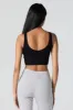 Seamless Ribbed Scoop Neck Cropped Tank sold by Charlotte Russe