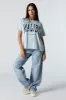 Malibu Graphic Boyfriend T-Shirt sold by Charlotte Russe