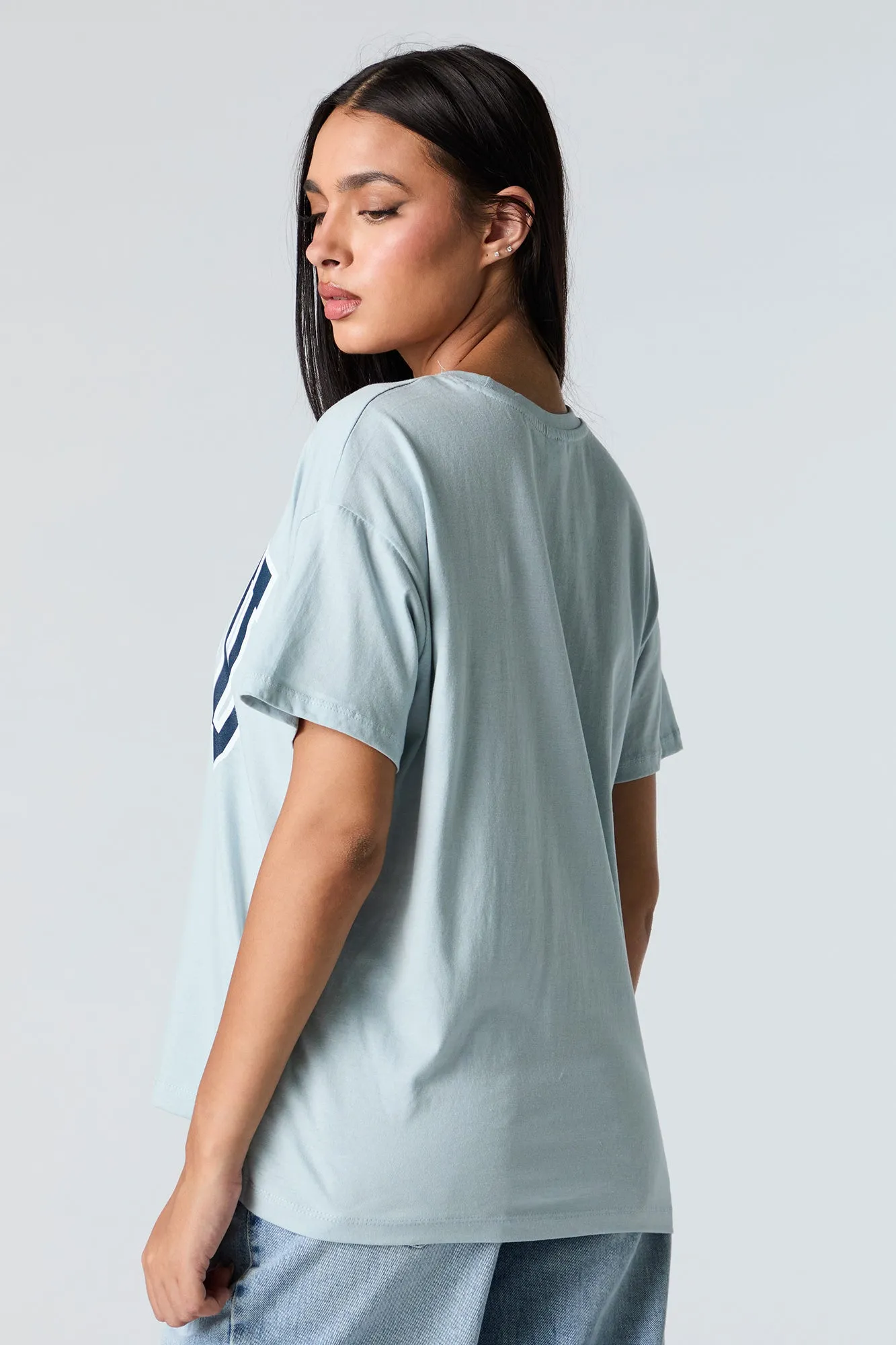 Malibu Graphic Boyfriend T-Shirt sold by Charlotte Russe product image thumbnail 3