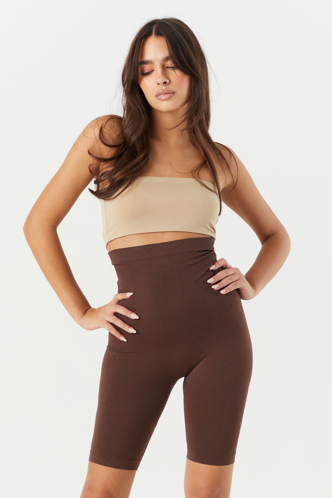 Thigh and Hip Shaper Short sold by Charlotte Russe product image thumbnail 3