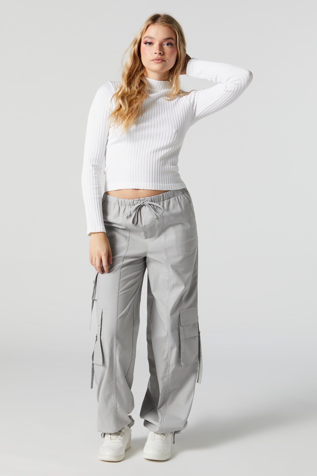 Twill D Ring Cargo Pant sold by Charlotte Russe product image thumbnail 2