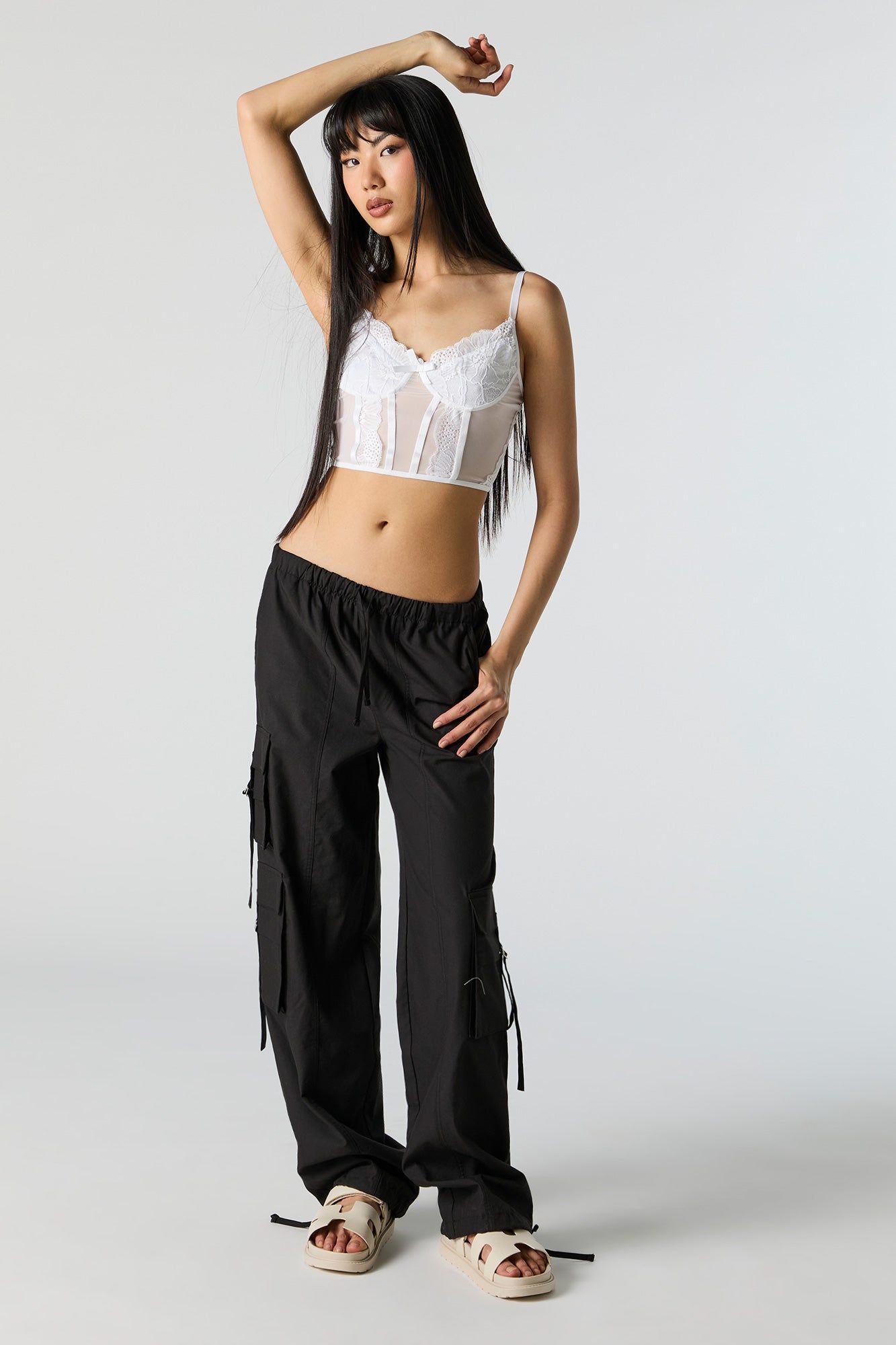 Utility Cargo Jogger sold by Charlotte Russe product image thumbnail 5