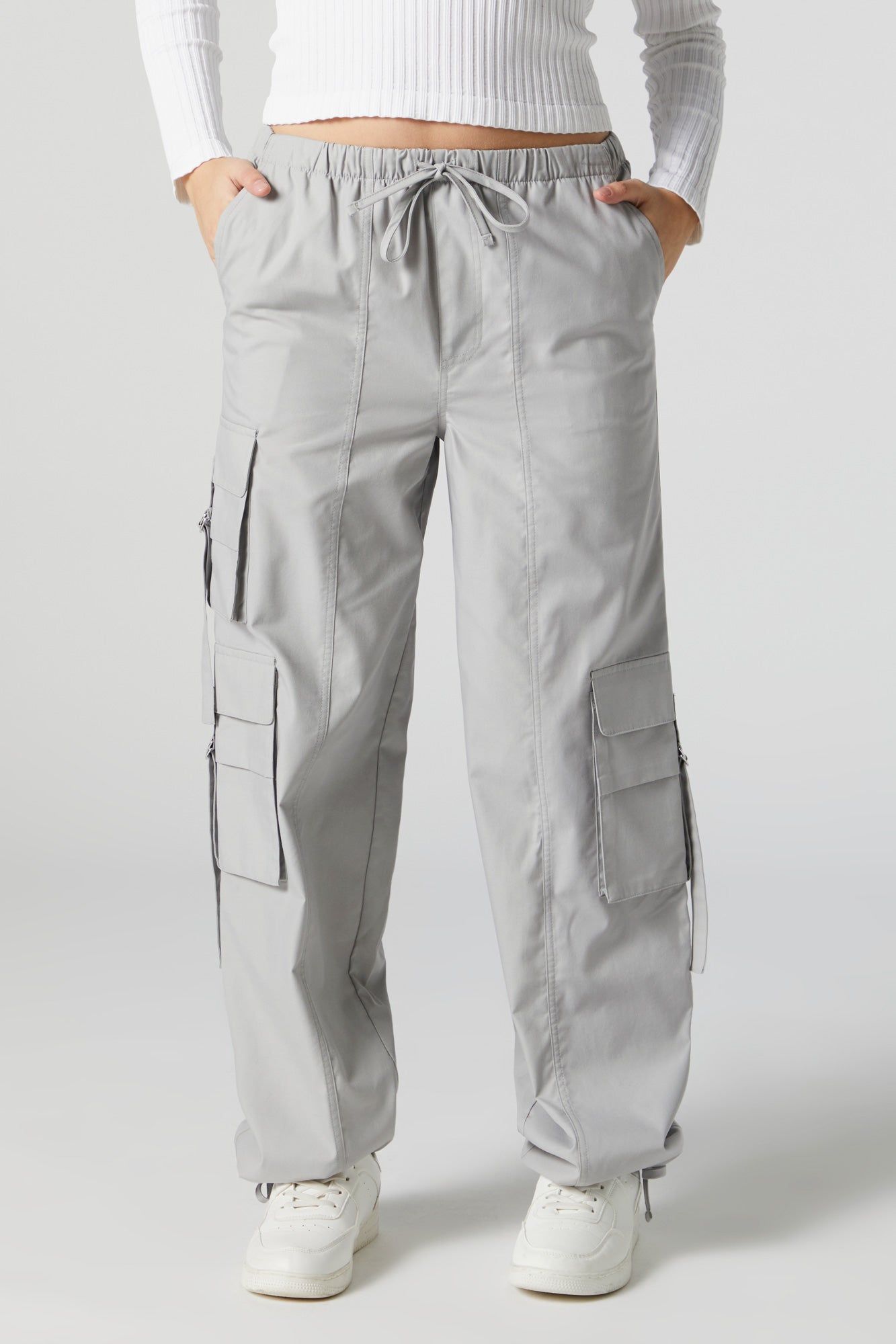 Twill D Ring Cargo Pant sold by Charlotte Russe product image thumbnail 4