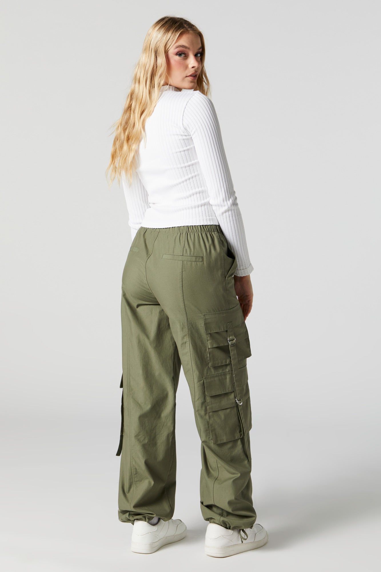 Twill D Ring Cargo Pant sold by Charlotte Russe product image thumbnail 12