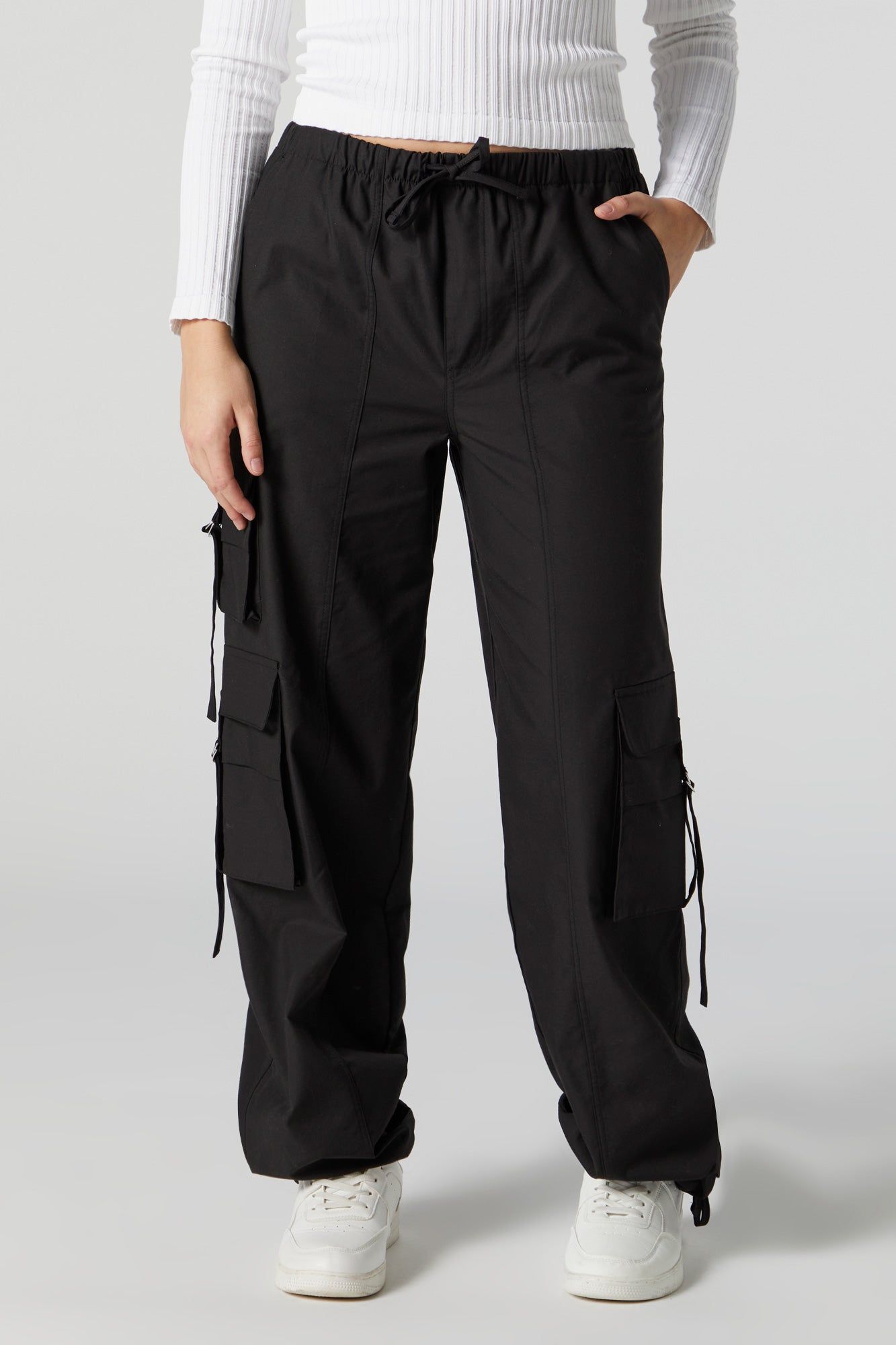 Twill D Ring Cargo Pant sold by Charlotte Russe product image thumbnail 7