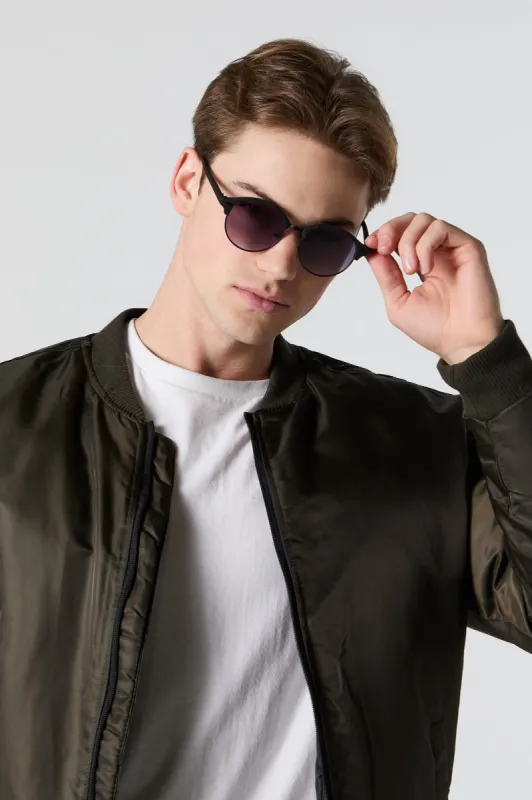 Soft Touch Club Master Sunglasses sold by Charlotte Russe