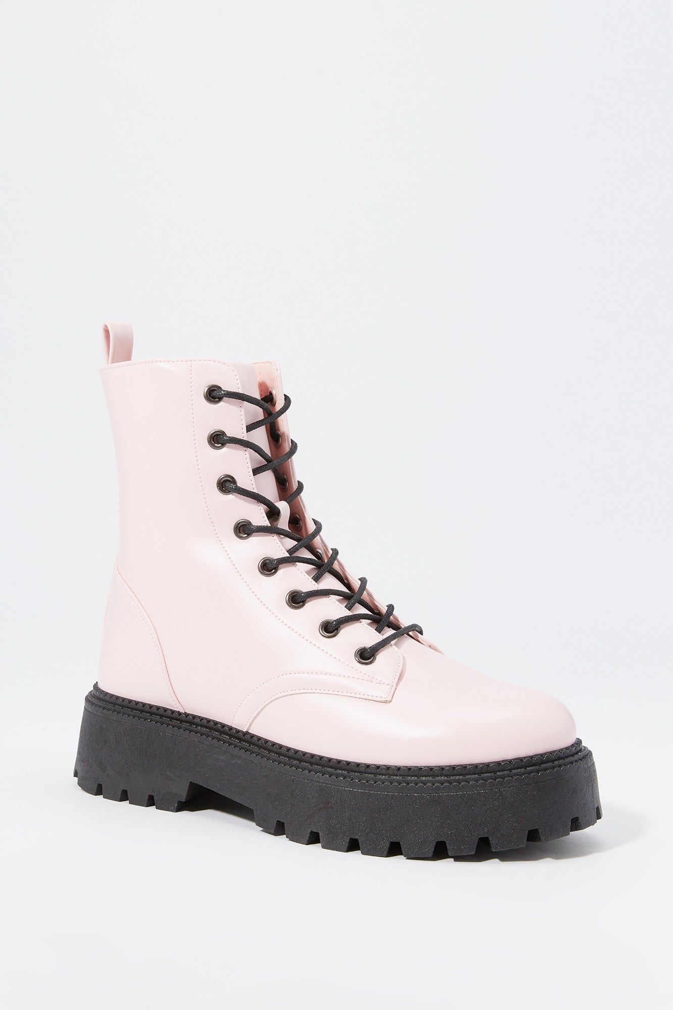 Platform Lace-Up Boot sold by Charlotte Russe product image thumbnail 2