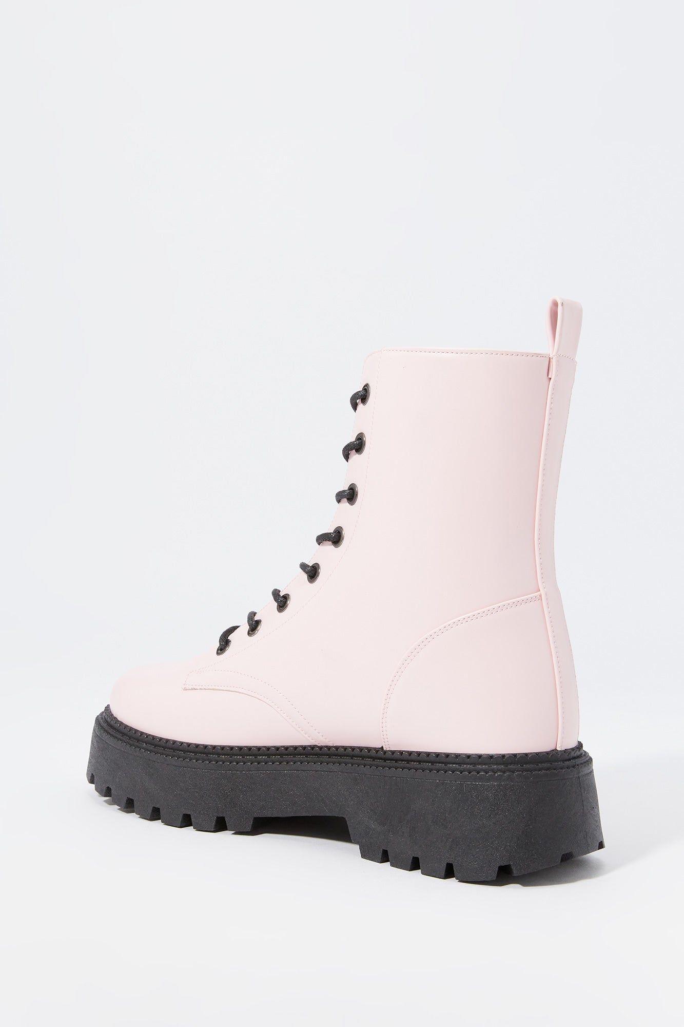 Platform Lace-Up Boot sold by Charlotte Russe product image thumbnail 3