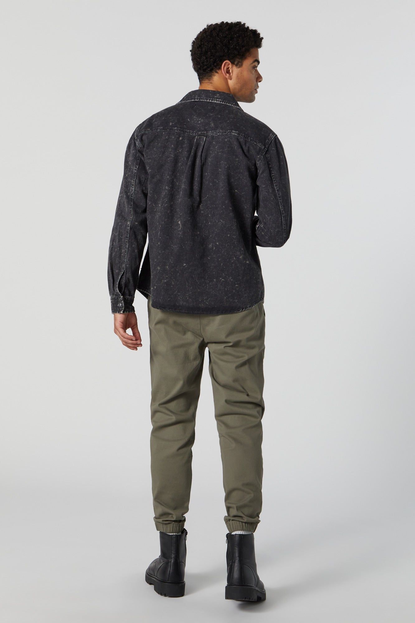 Slim Drawstring Jogger sold by Charlotte Russe product image thumbnail 3