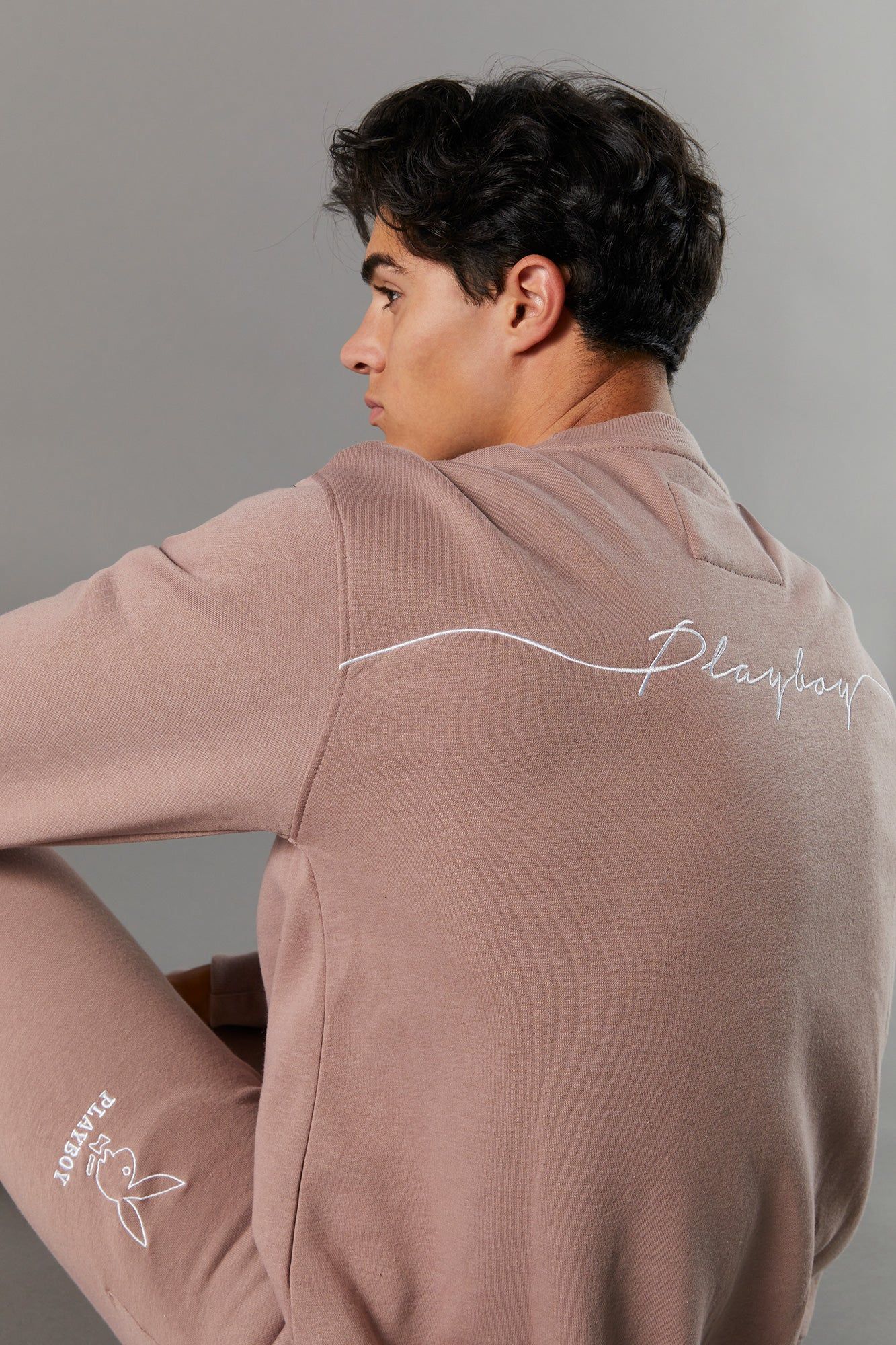 Playboy Script Graphic Fleece Sweatshirt sold by Charlotte Russe product image thumbnail 12