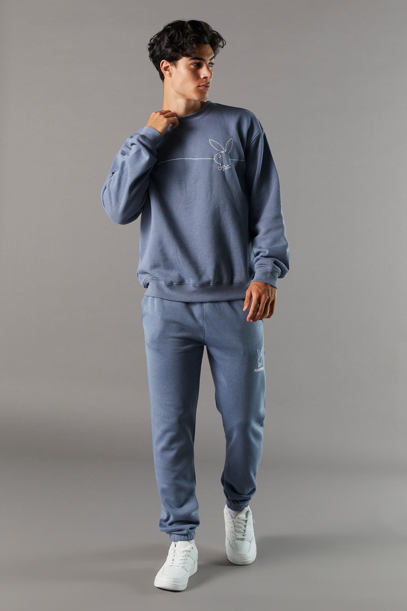 Playboy Script Graphic Fleece Sweatshirt sold by Charlotte Russe product image thumbnail 15