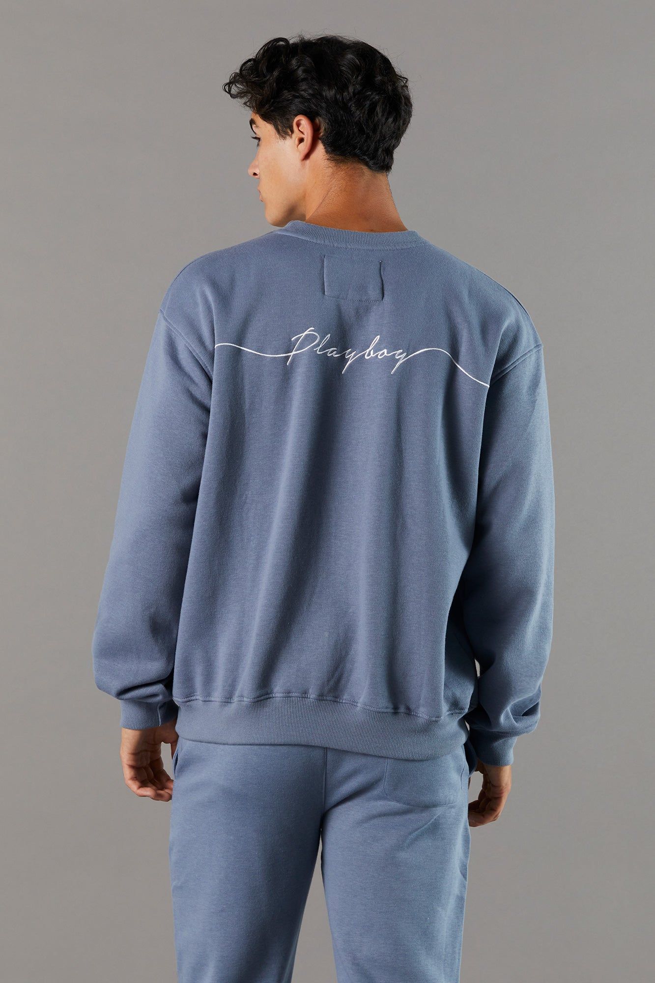 Playboy Script Graphic Fleece Sweatshirt sold by Charlotte Russe product image thumbnail 14