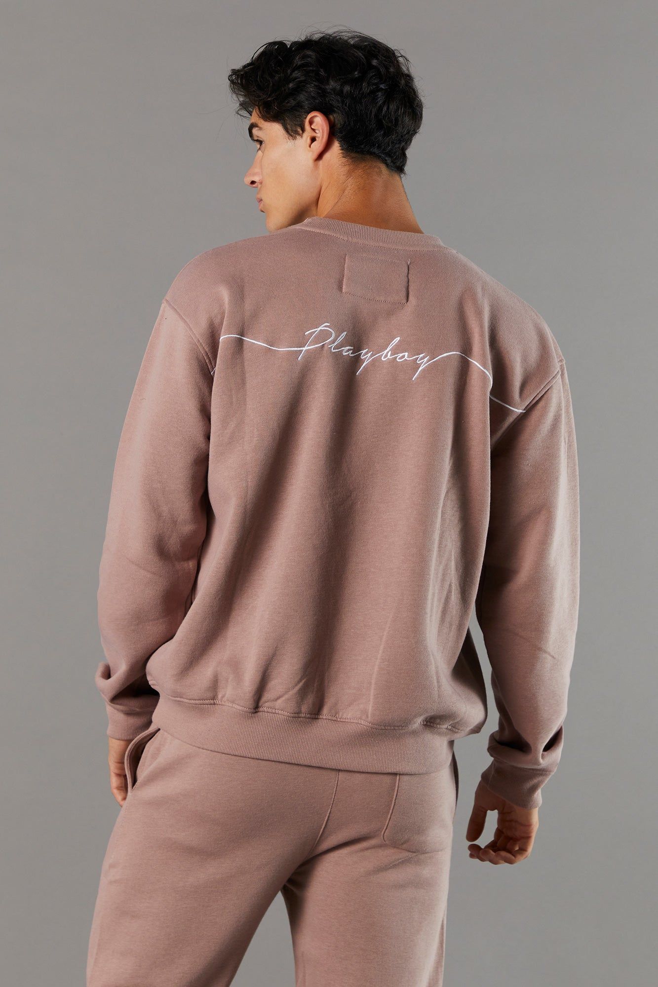 Playboy Script Graphic Fleece Sweatshirt sold by Charlotte Russe product image thumbnail 10