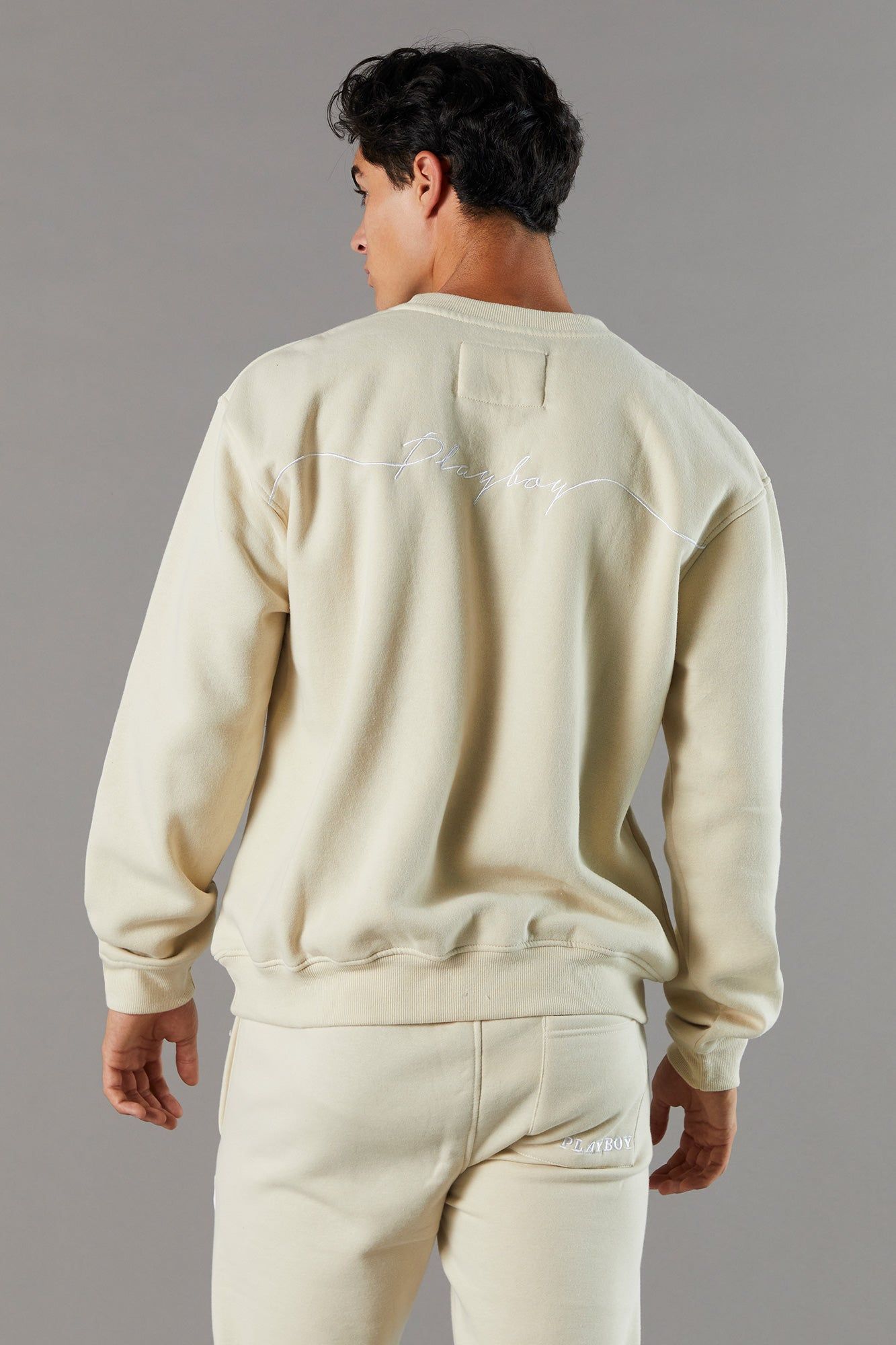 Playboy Script Graphic Fleece Sweatshirt sold by Charlotte Russe product image thumbnail 7