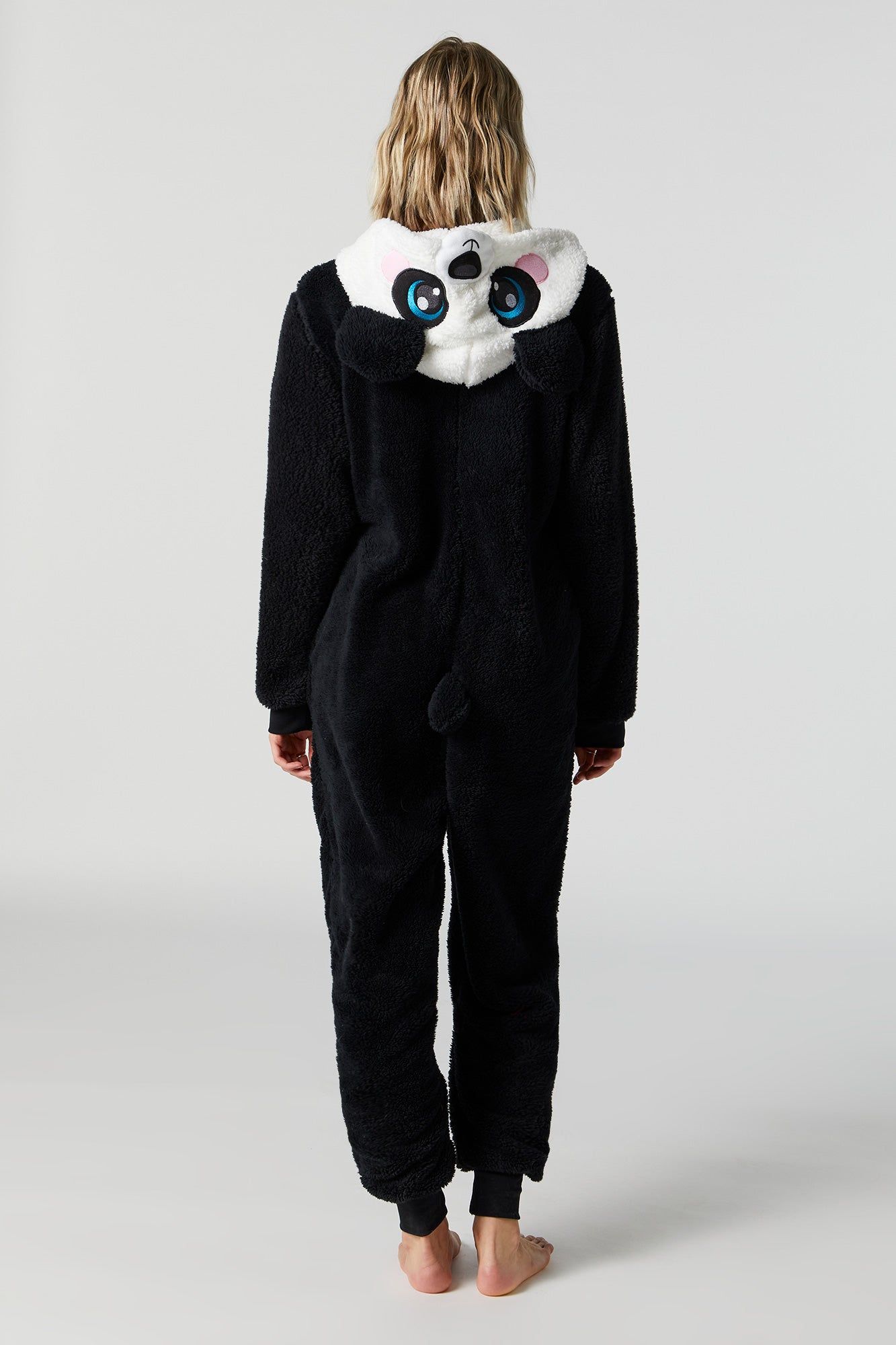Plush 3D Panda Onesie sold by Charlotte Russe product image thumbnail 3