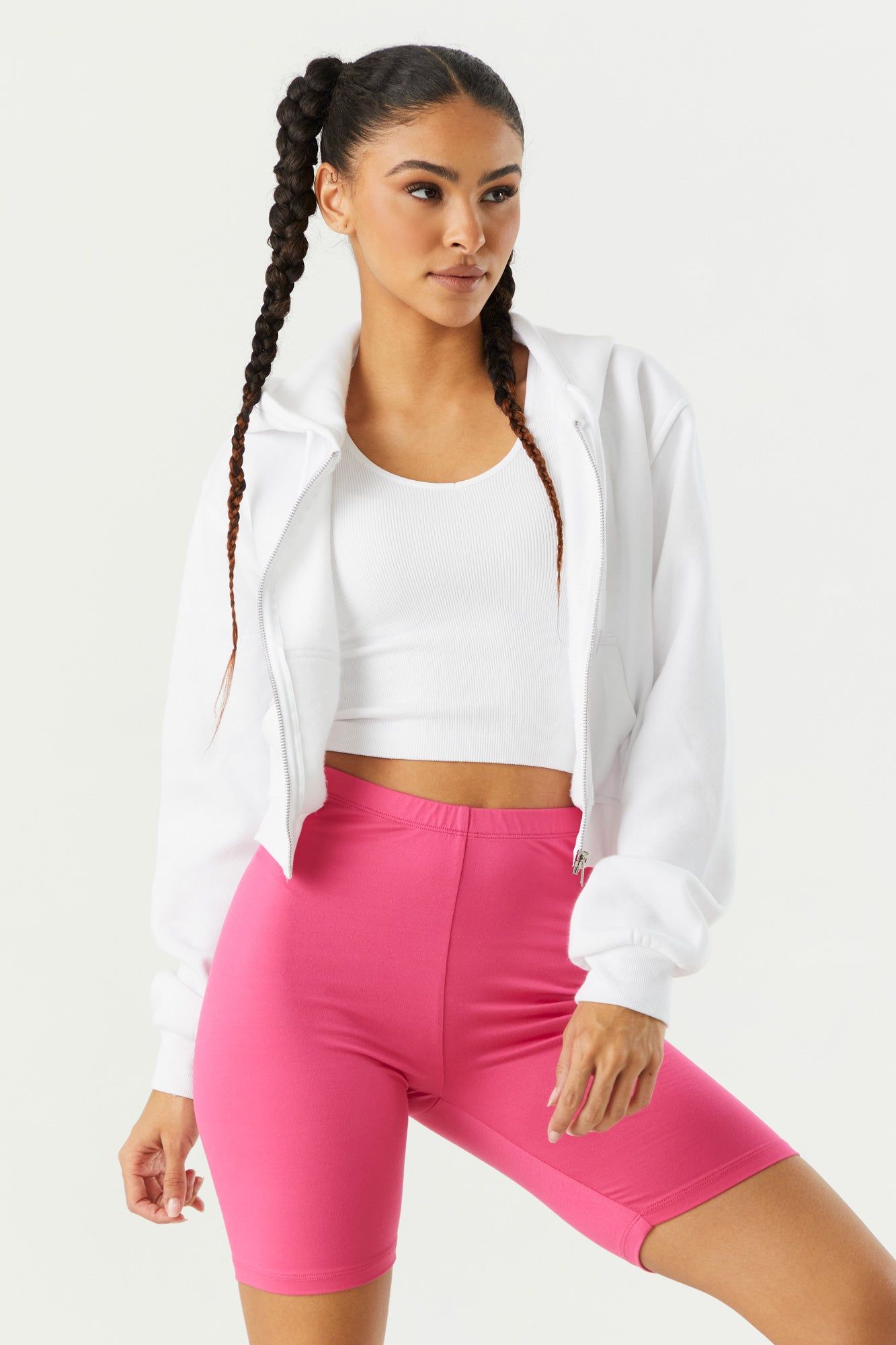 Coloured Biker Short sold by Charlotte Russe product image thumbnail 22