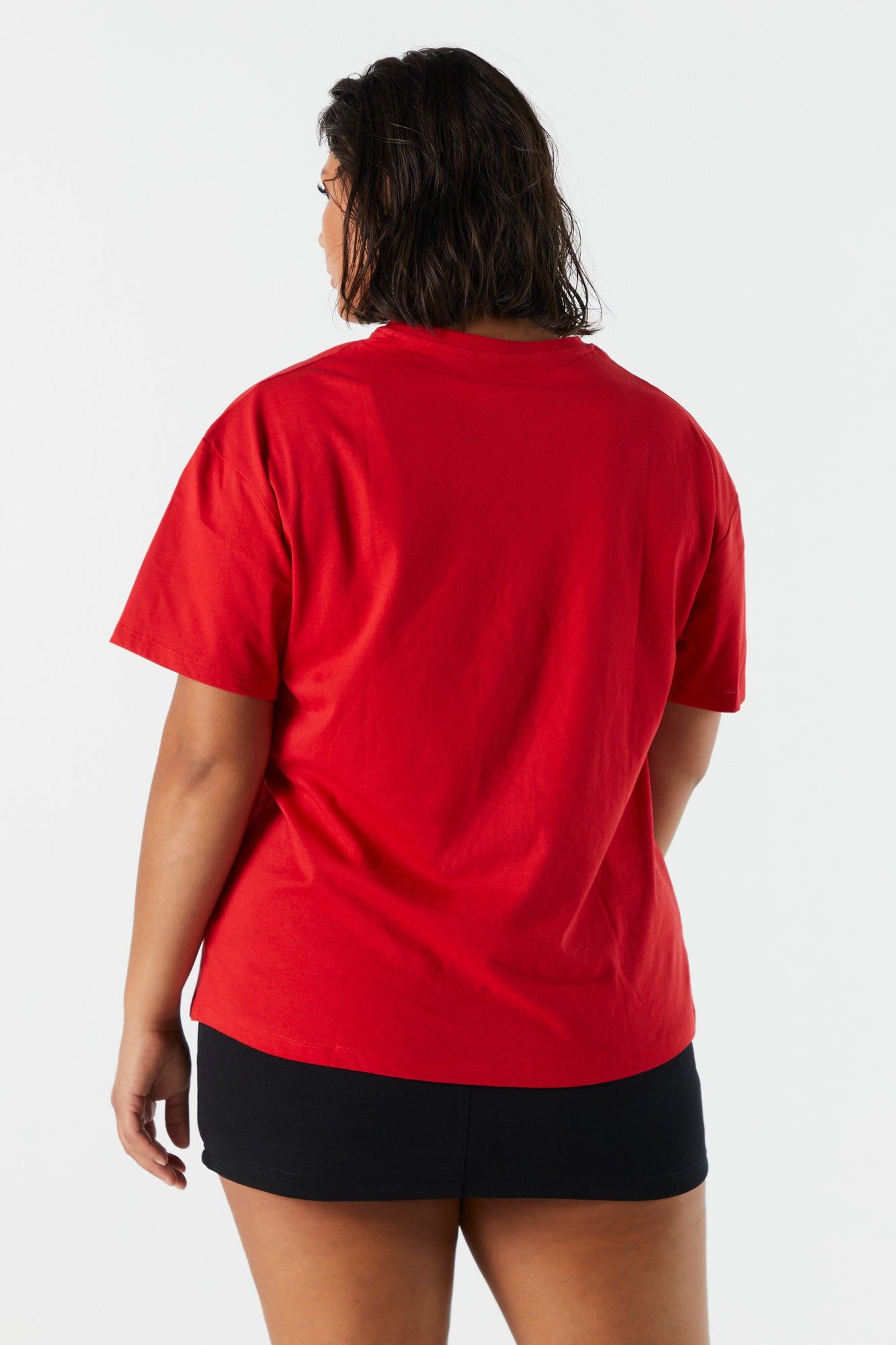 Mickey Mouse Graphic Boyfriend T-Shirt sold by Charlotte Russe product image thumbnail 2