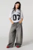 07 Graphic Mesh Jersey sold by Charlotte Russe
