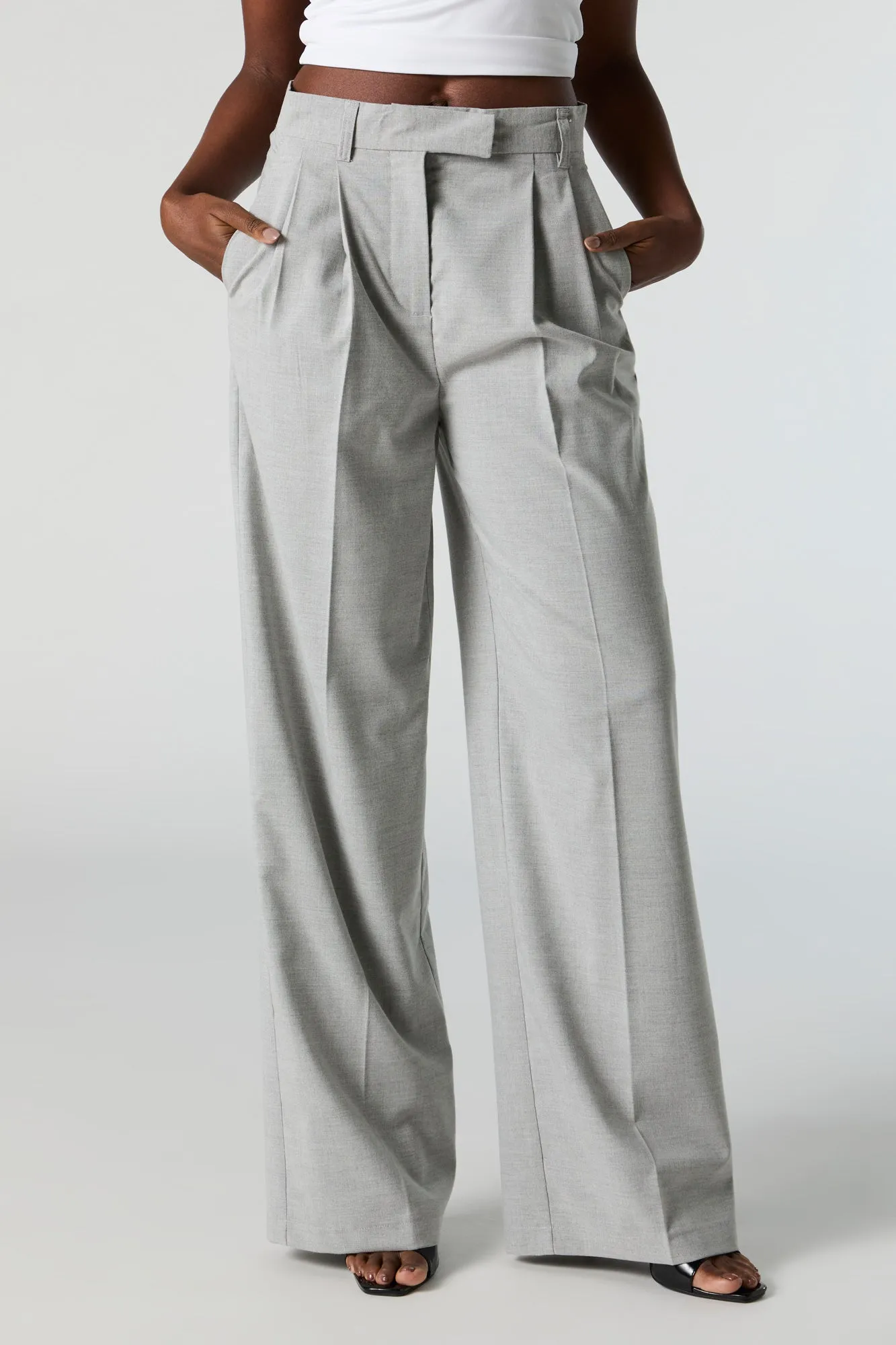High Rise Dad Trouser sold by Charlotte Russe product image thumbnail 5