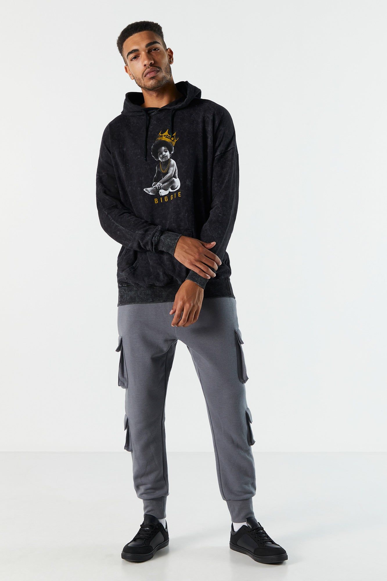 Fleece Multi Pocket Cargo Jogger sold by Charlotte Russe product image thumbnail 11