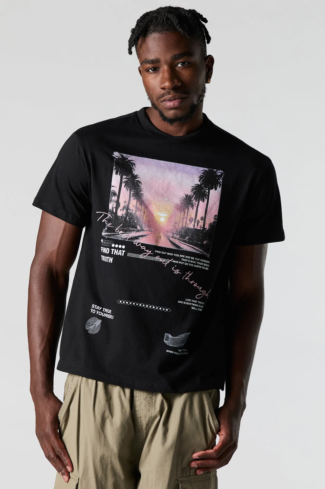 Find That Truth Graphic T-Shirt sold by Charlotte Russe