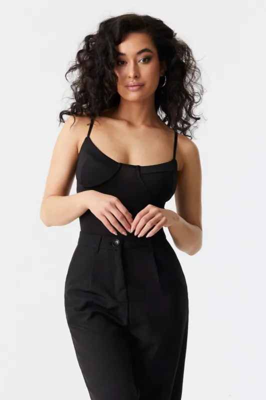 Bustier Cami Bodysuit sold by Charlotte Russe
