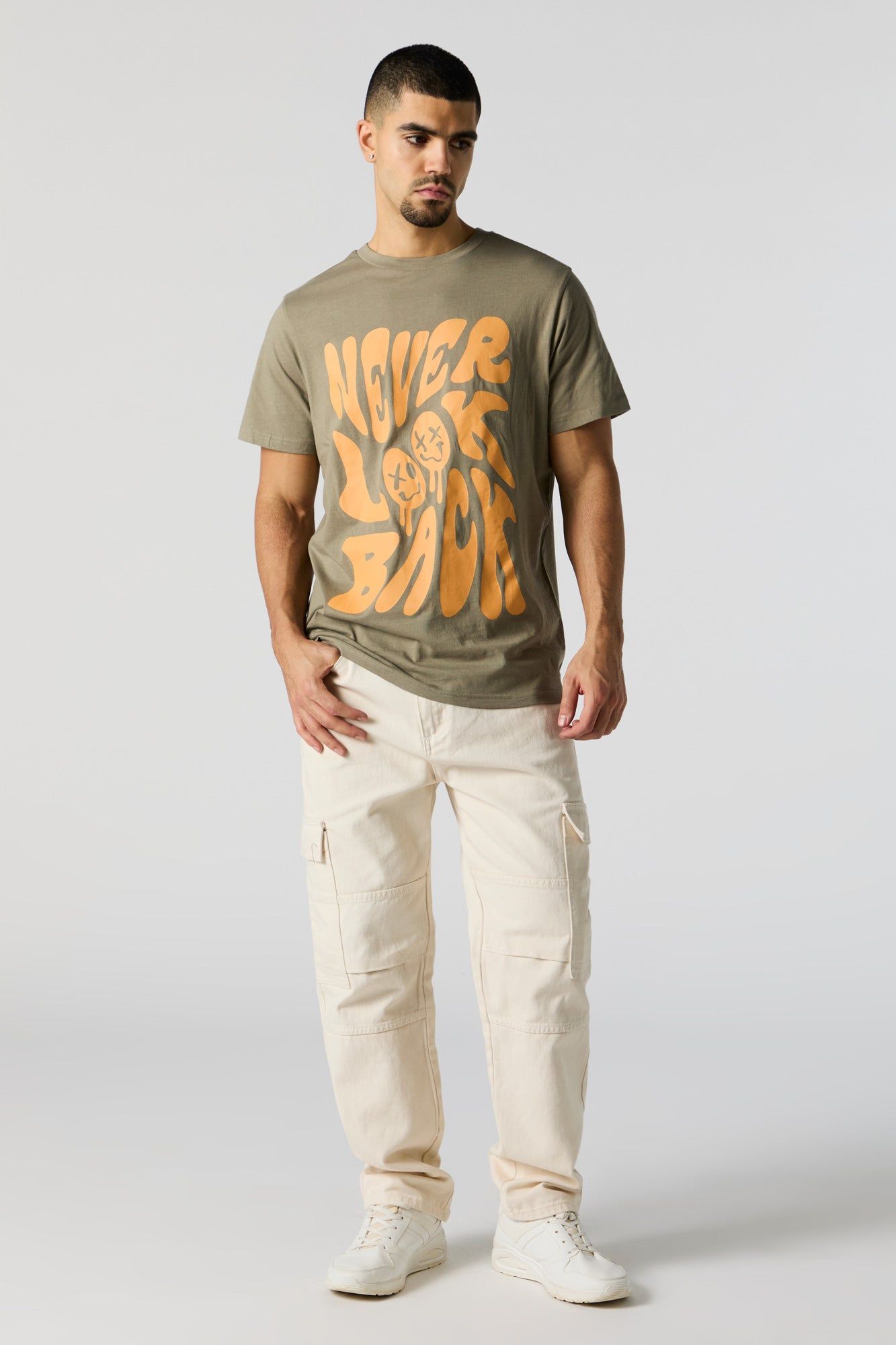 Never Look Back Graphic T-Shirt sold by Charlotte Russe product image thumbnail 3