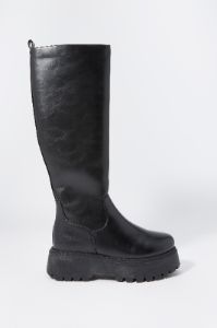 Faux Leather Platform Lug Boot sold by Charlotte Russe