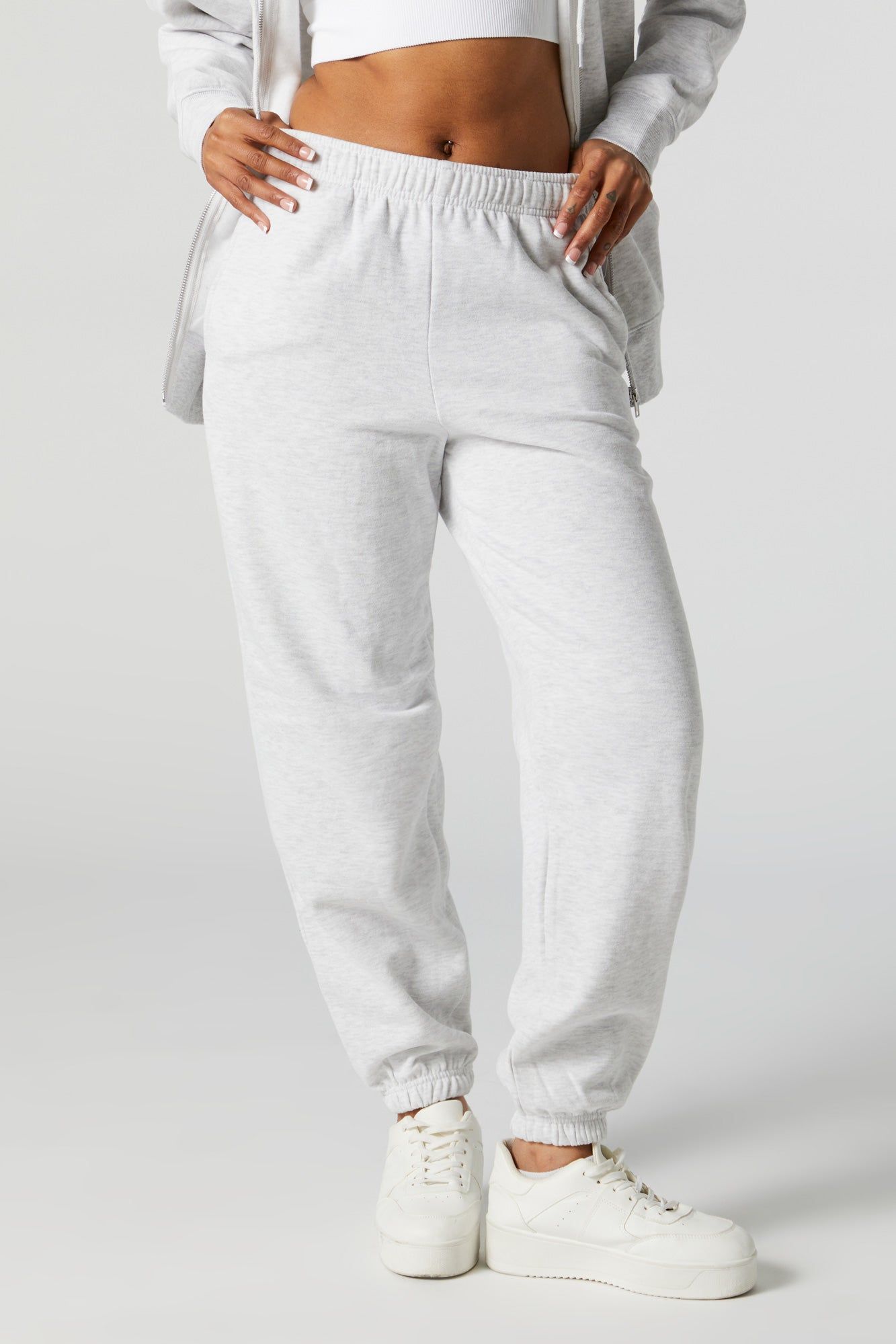 Fleece Jogger sold by Charlotte Russe product image thumbnail 12