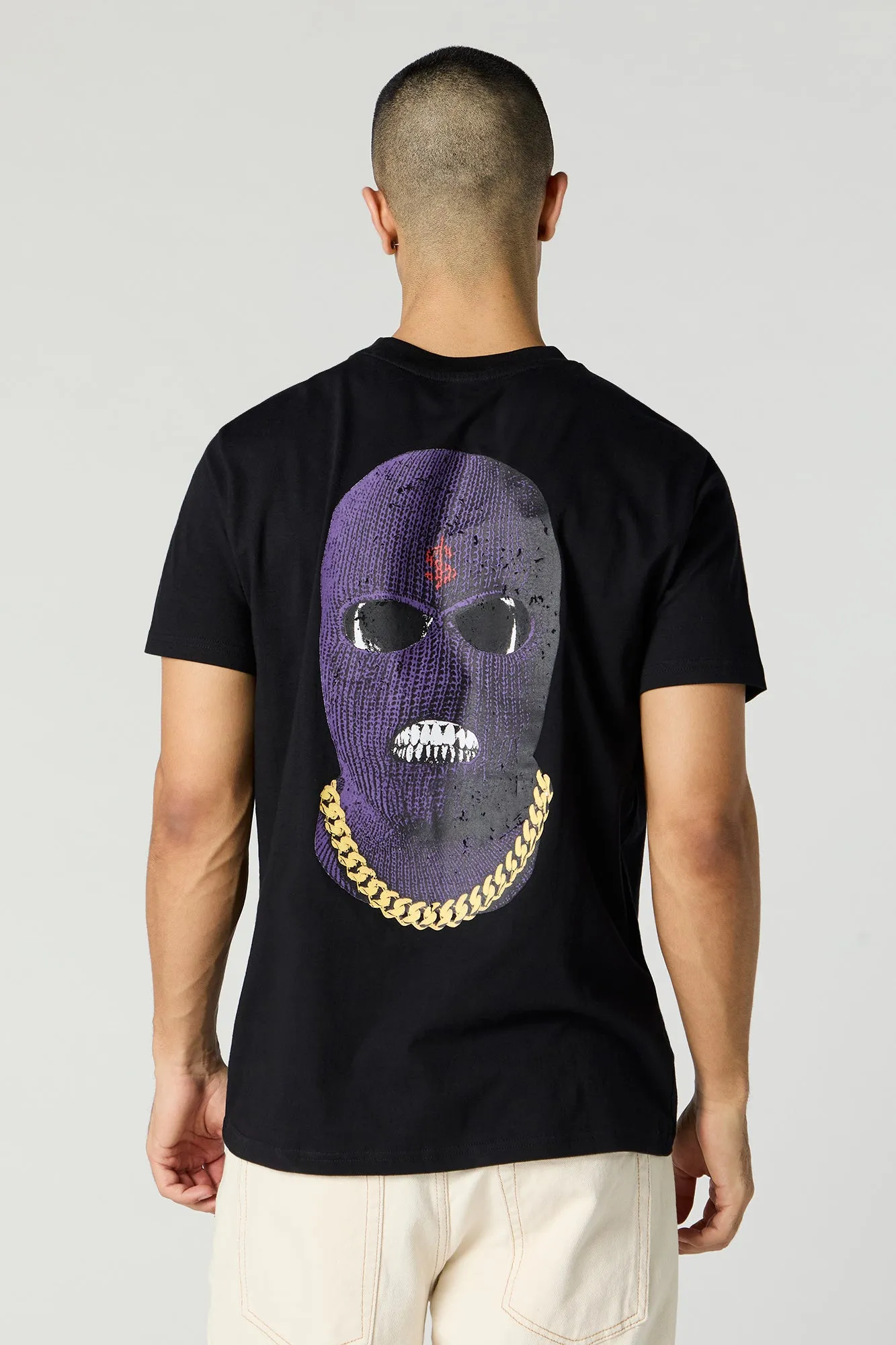 Masked Graphic T-Shirt sold by Charlotte Russe