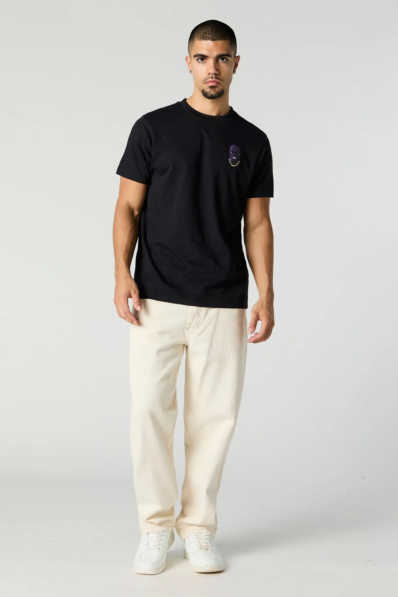 Masked Graphic T-Shirt sold by Charlotte Russe product image thumbnail 4