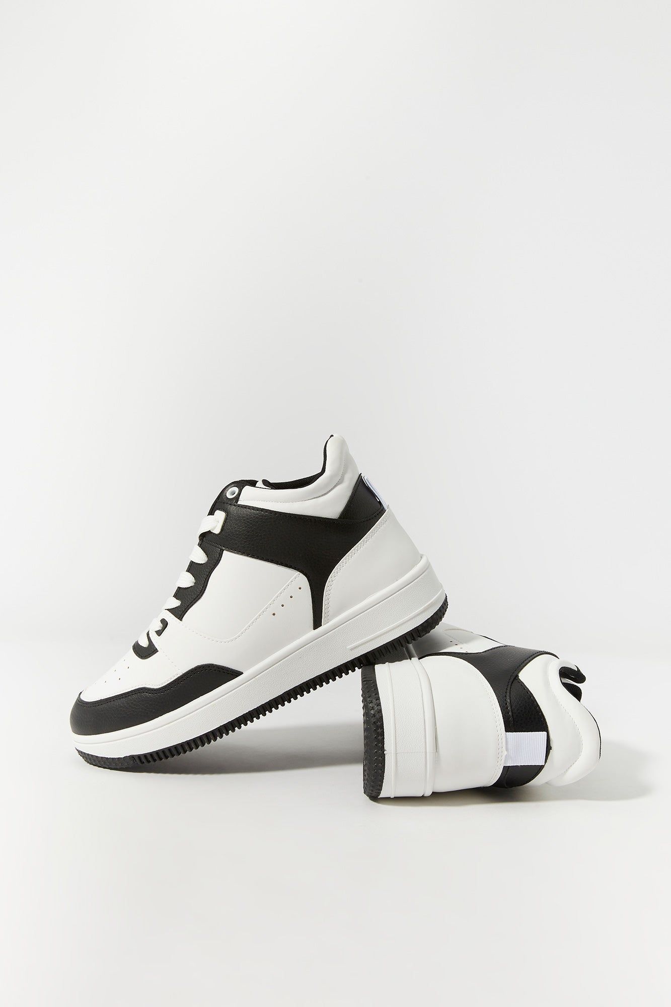 High Top Colourblock Lace Up Sneaker sold by Charlotte Russe product image thumbnail 2