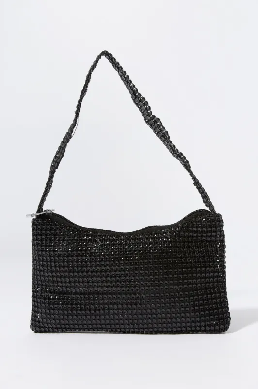 Rhinestone Studded Mini Purse sold by Charlotte Russe